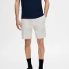 SELECTED SEERSUCKER SHORTS Blue Shop