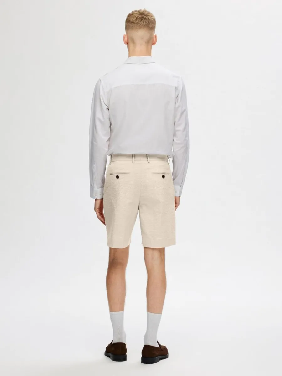 seersucker_shorts_1-3.webp SELECTED SEERSUCKER SHORTS Beige Fashion