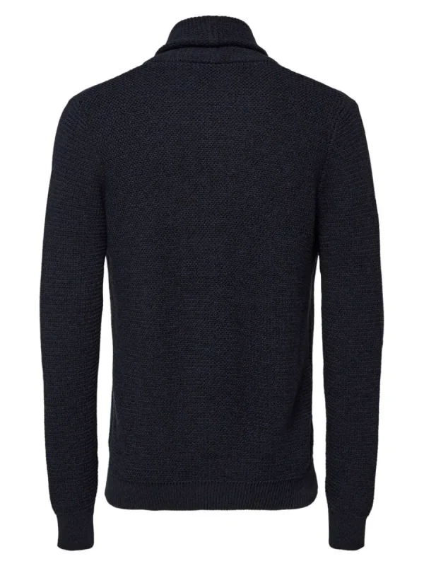 SELECTED SJALKRAGE STICKAD KOFTA Blue Flash Sale