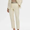 SELECTED SKRÄDDARSYDD BESKUREN BYXOR Beige Fashion