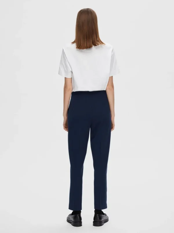 SELECTED SKRÄDDARSYDDA - AVSMALNANDE BYXOR Blue Flash Sale