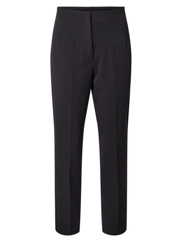 SELECTED SKRÄDDARSYDDA - AVSMALNANDE BYXOR Black Store