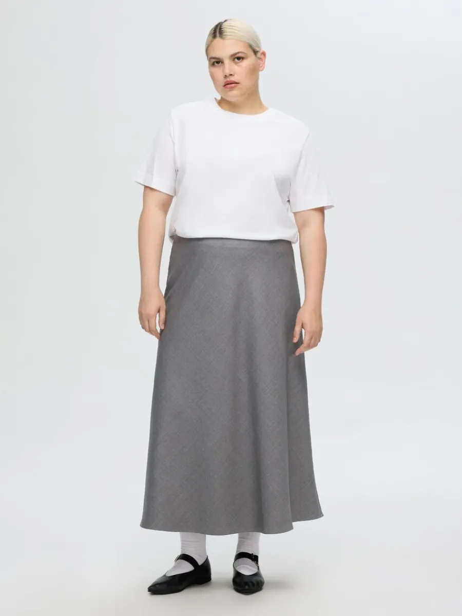 skrddarsydda__midikjol_1.webp SELECTED SKRÄDDARSYDDA - MIDIKJOL Grey Discount