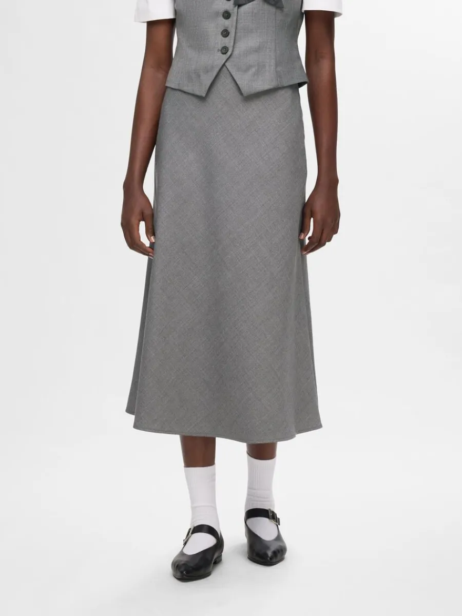 skrddarsydda__midikjol_3.webp SELECTED SKRÄDDARSYDDA - MIDIKJOL Grey Discount