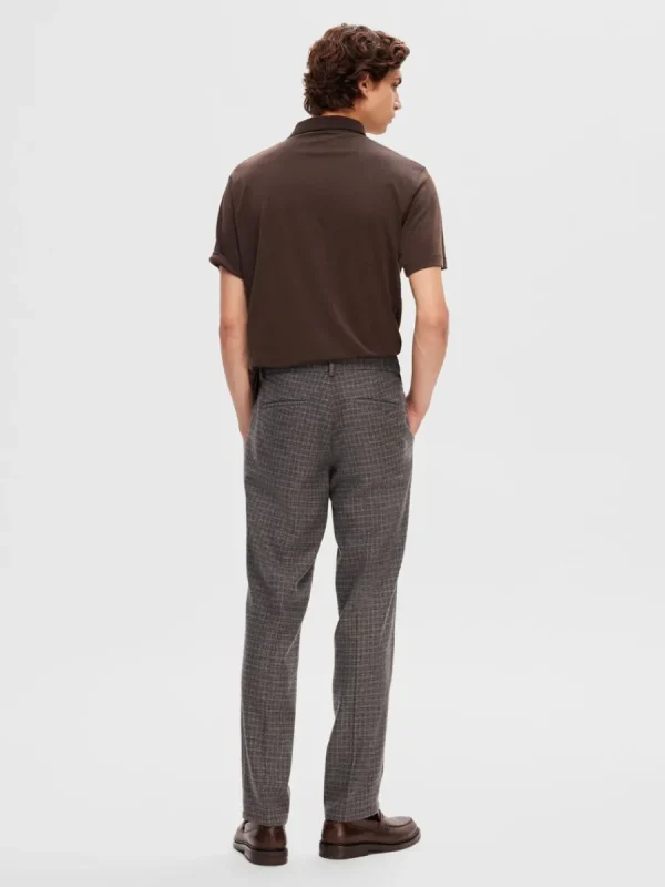 SELECTED SKRÄDDARSYDDA - RAKA BYXOR Grey Cheap