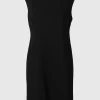 SELECTED SKRÄDDARSYDDA - ÄRMLÖS KLÄNNING Black New