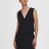 SELECTED SKRÄDDARSYDDA - VÄST Black Cheap