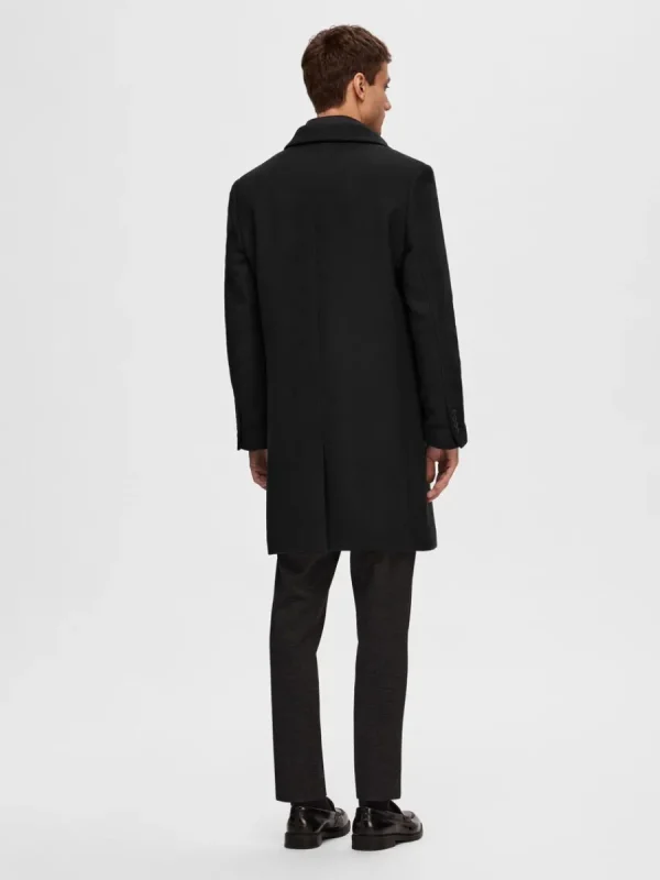 SELECTED SKRÄDDARSYDDA - YLLEKAPPA Black Store