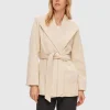 SELECTED SKÄRPFÖRSEDD KAPPA Beige Best