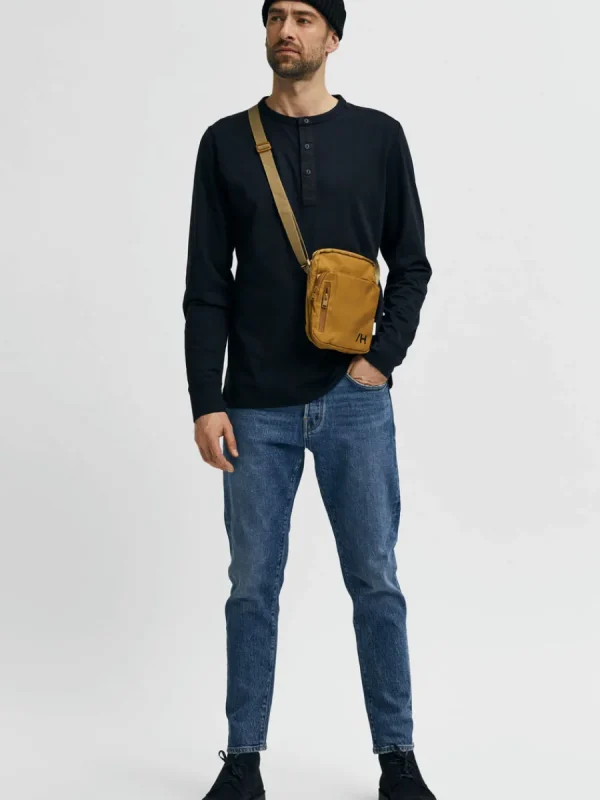 SELECTED 172 SLIM AVSMALNANDE JEANS Blue Hot