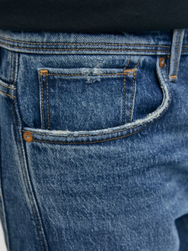 SELECTED 172 SLIM AVSMALNANDE JEANS Blue Hot