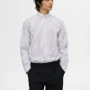 SELECTED SLIM FIT BOMULL SKJORTA White Online