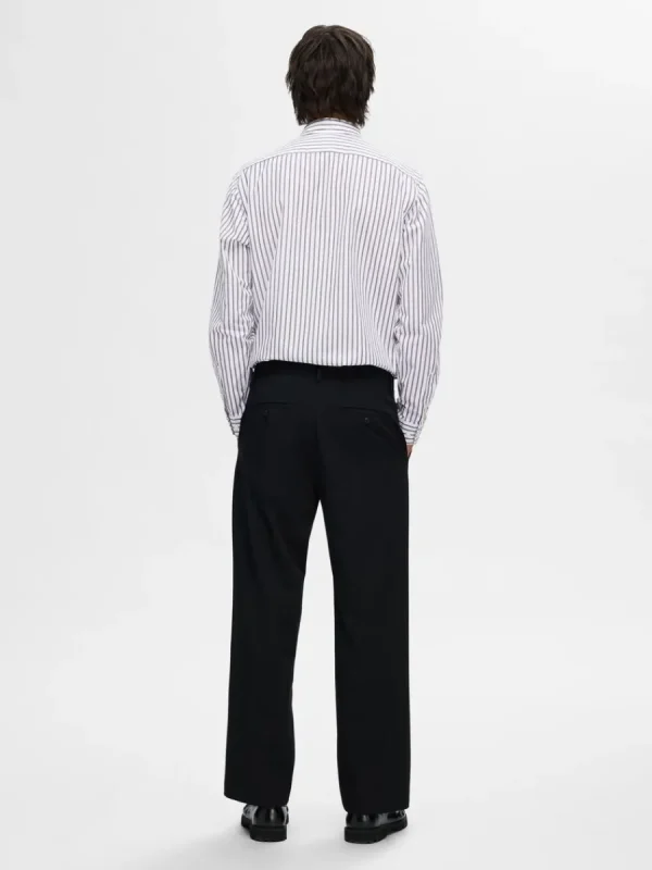 SELECTED SLIM FIT BOMULL SKJORTA White Online