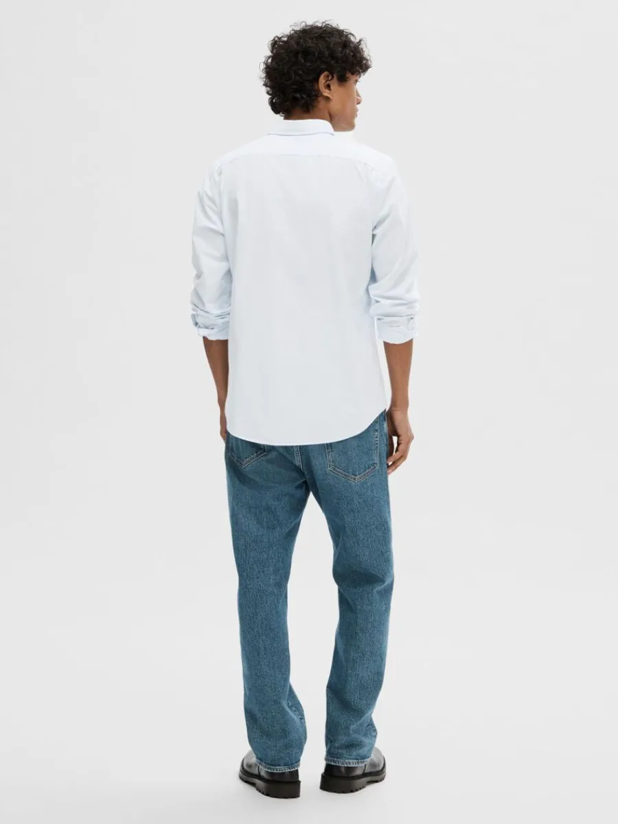slim_fit_bomull_skjorta_1.webp SELECTED SLIM FIT BOMULL SKJORTA Blue Discount