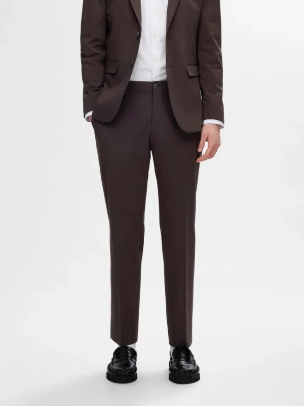 SELECTED 175 SLIM FIT BYXOR Brown Sale