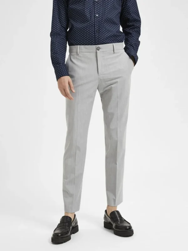 SELECTED 175 SLIM FIT BYXOR Grey Store