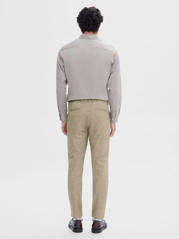 SELECTED 175 SLIM FIT BYXOR Beige Discount