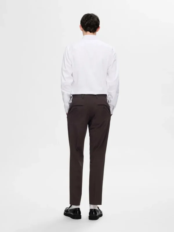 SELECTED 175 SLIM FIT BYXOR Brown Sale