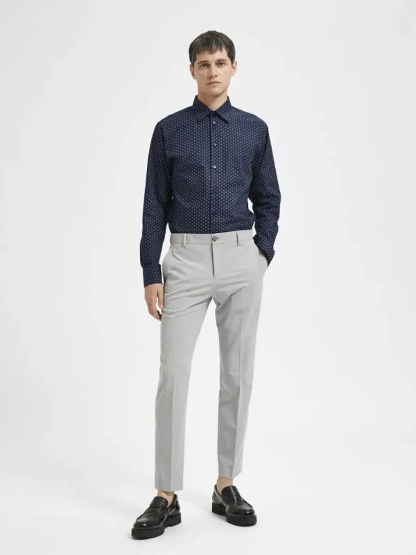 SELECTED 175 SLIM FIT BYXOR Grey Store
