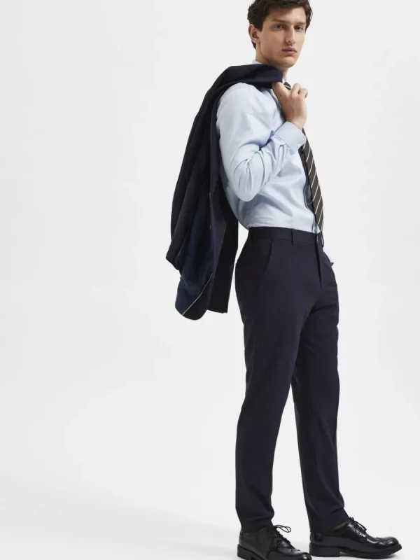 SELECTED 175 SLIM FIT BYXOR Blue Hot