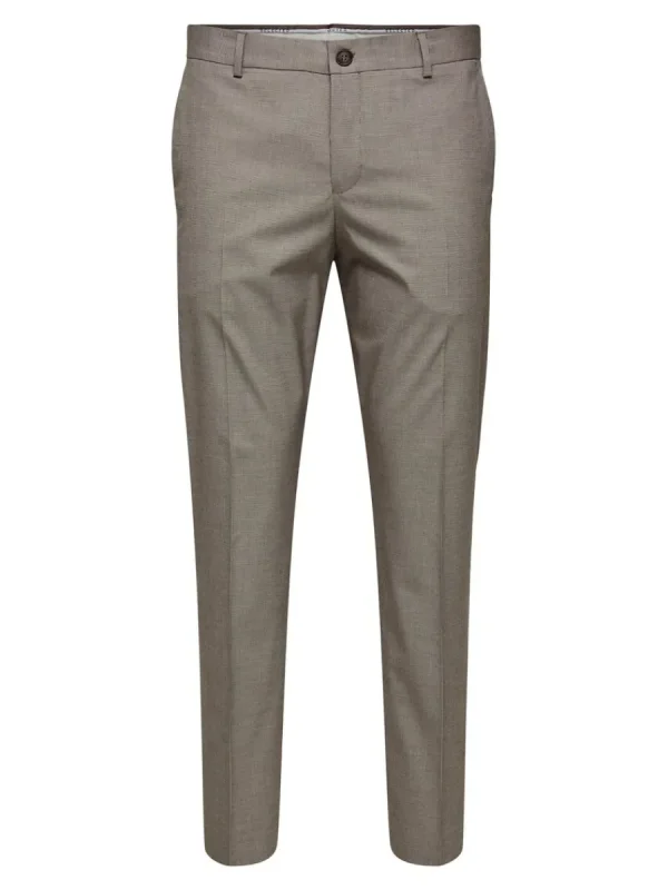 SELECTED SLIM FIT BYXOR Brown New
