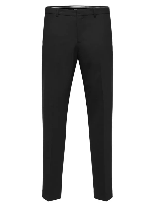 SELECTED 175 SLIM FIT BYXOR Black Discount
