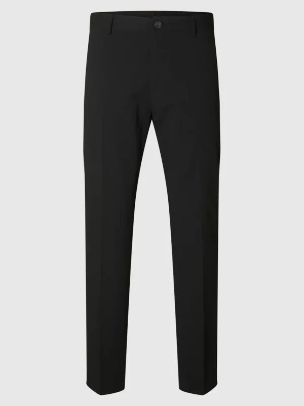 SELECTED 175 SLIM FIT BYXOR Black Fashion