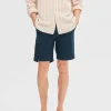 SELECTED SLIM FIT CHINOSHORTS Blue Best