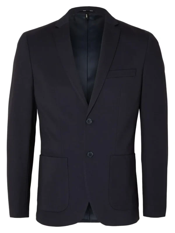 SELECTED SLIM FIT JERSEY KAVAJ Blue New