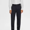 SELECTED SLIM FIT JERSEY KOSTYMBYXOR Blue Best