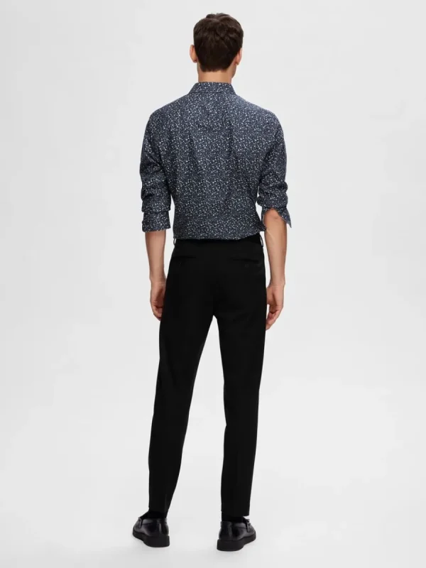 SELECTED SLIM FIT JERSEY KOSTYMBYXOR Black Store