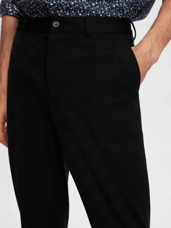 SELECTED SLIM FIT JERSEY KOSTYMBYXOR Black Store