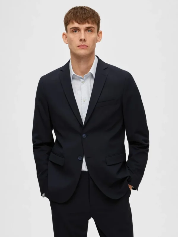 SELECTED SLIM FIT KAVAJ Blue Shop