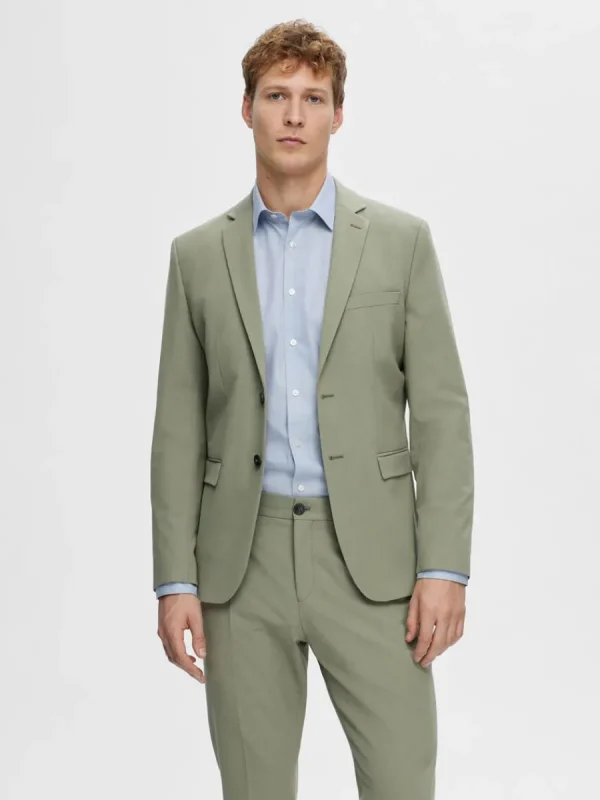 SELECTED SLIM FIT KAVAJ Green Hot