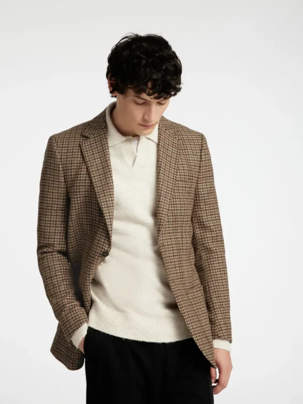 SELECTED SLIM FIT KAVAJ Brown Discount