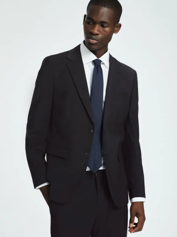 SELECTED SLIM FIT KAVAJ Black Flash Sale
