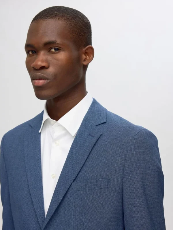 SELECTED SLIM FIT KAVAJ Blue Shop