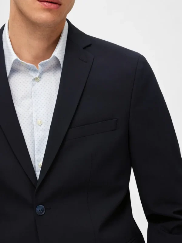 SELECTED SLIM FIT KAVAJ Blue Shop