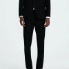 SELECTED SLIM FIT KOSTYMBYXOR Black Online
