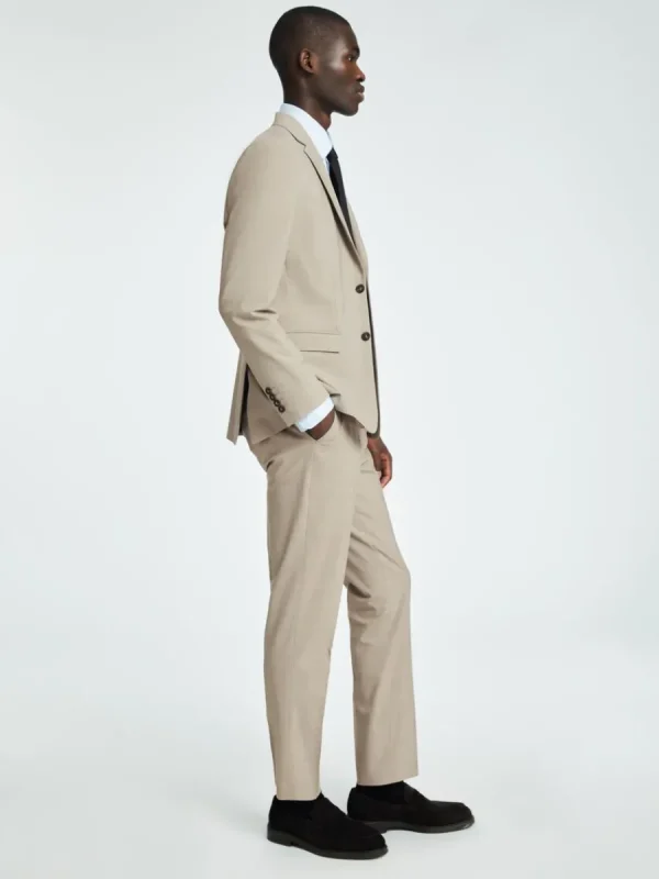 SELECTED SLIM FIT KOSTYMBYXOR Beige Hot