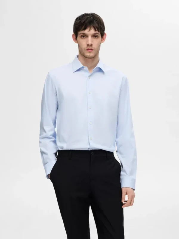 SELECTED SLIM FIT SKJORTA Blue New