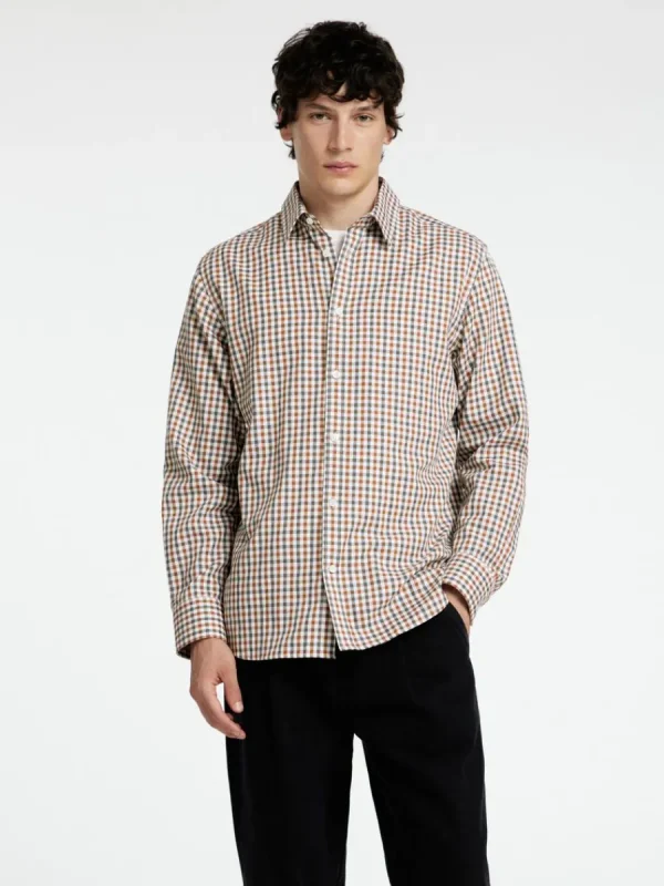 SELECTED SLIM FIT SKJORTA Brown Online