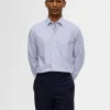 SELECTED SLIM FIT SKJORTA Blue Fashion