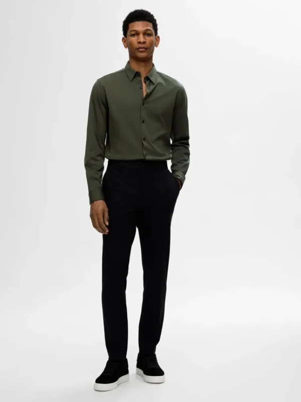 SELECTED SLIM FIT SKJORTA Green Clearance
