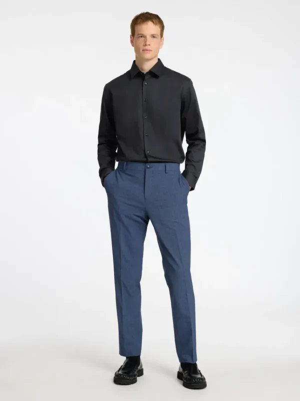 SELECTED SLIM FIT SKJORTA Black Cheap