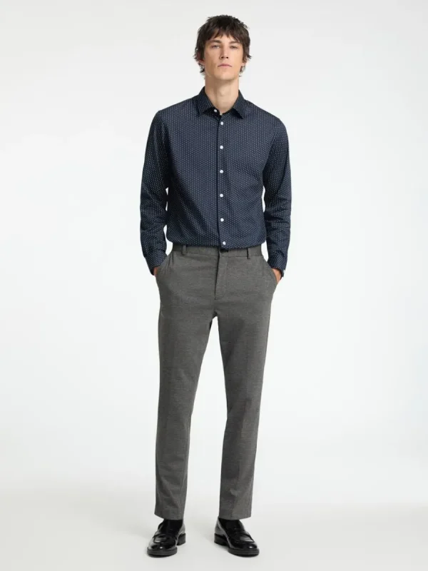 SELECTED SLIM FIT SKJORTA Blue Discount