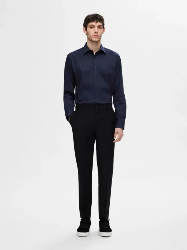 SELECTED SLIM FIT SKJORTA Blue Hot