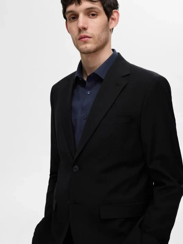 SELECTED SLIM FIT SKJORTA Blue Hot