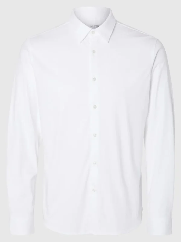 SELECTED SLIM FIT SKJORTA White Sale