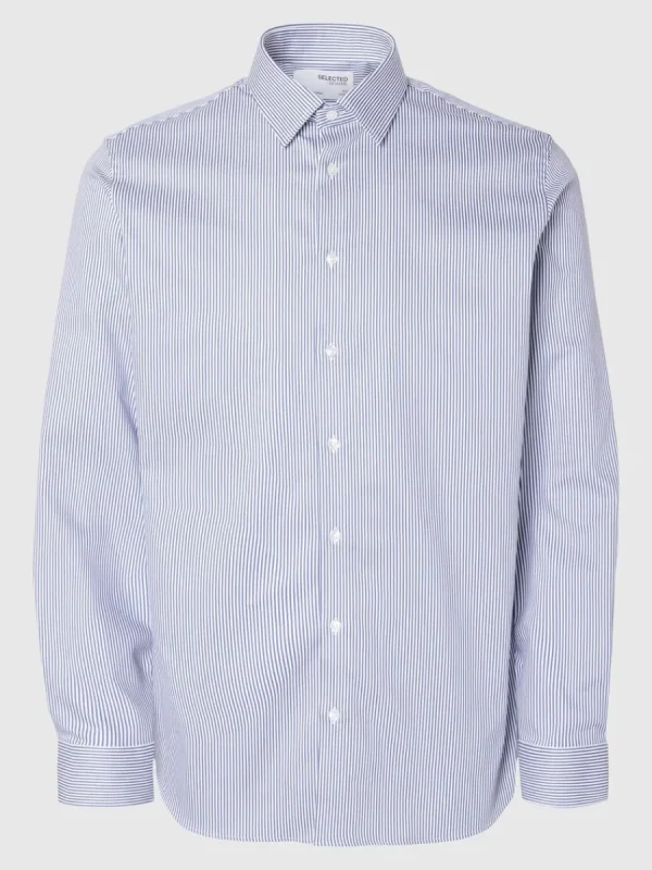 SELECTED SLIM FIT SKJORTA Blue Fashion